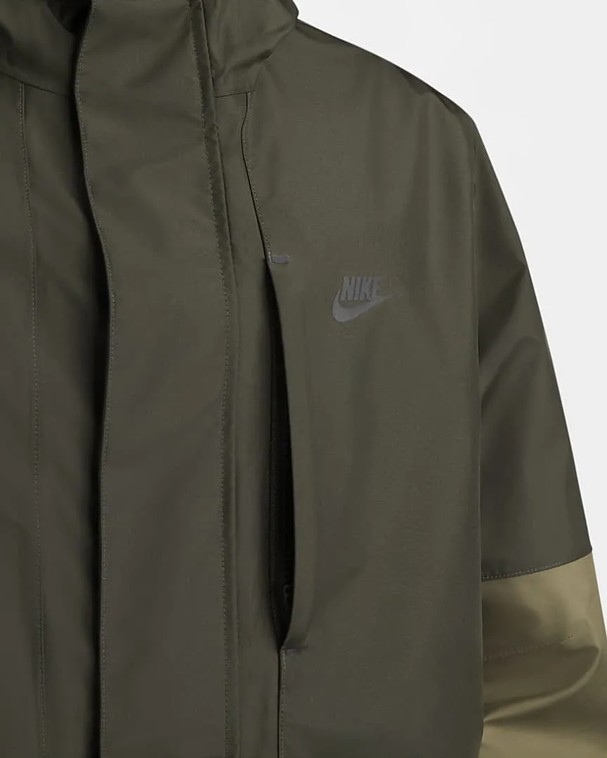 Nike Storm-FIT ADV Mens Parka Waterproof - Sequoia/Medium Olive/Black