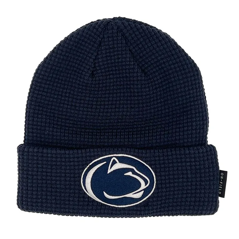 Nike Terra Penn State Nittany Lion Waffle Knit Cuff Beanie Hat