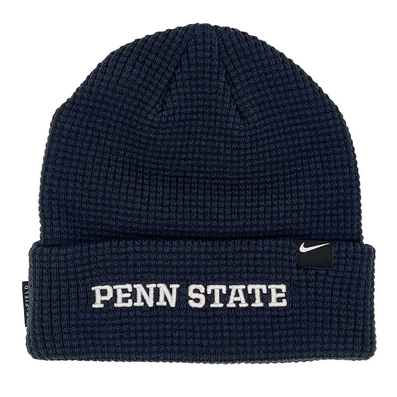 Nike Terra Penn State Nittany Lion Waffle Knit Cuff Beanie Hat