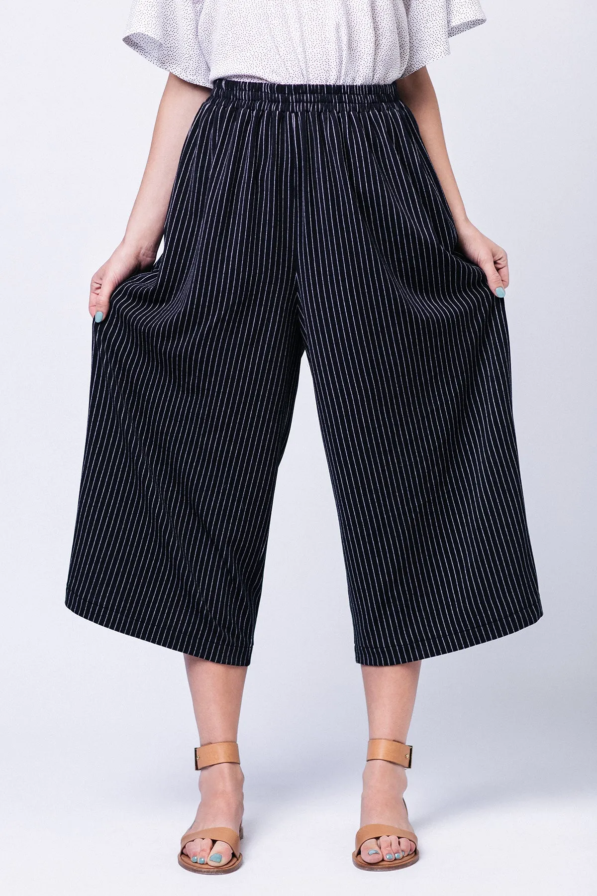 Ninni elastic waist culottes