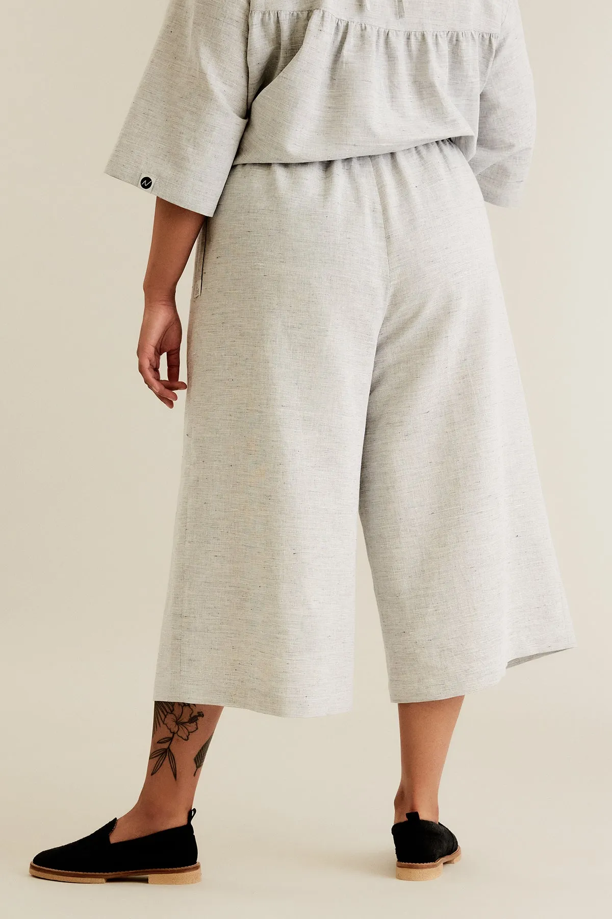 Ninni elastic waist culottes