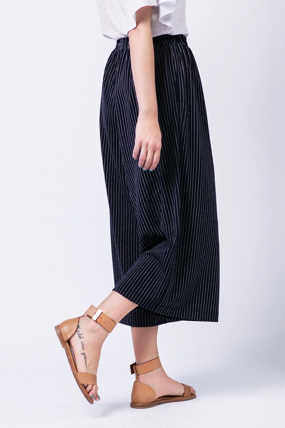 Ninni elastic waist culottes