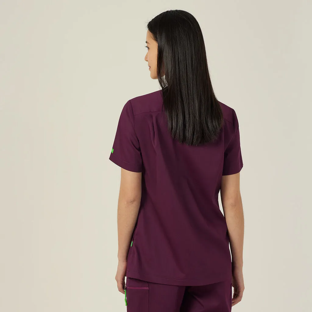 NNT Uniforms Next-gen Antibacterial Active Florence Scrub Top (CATULM)