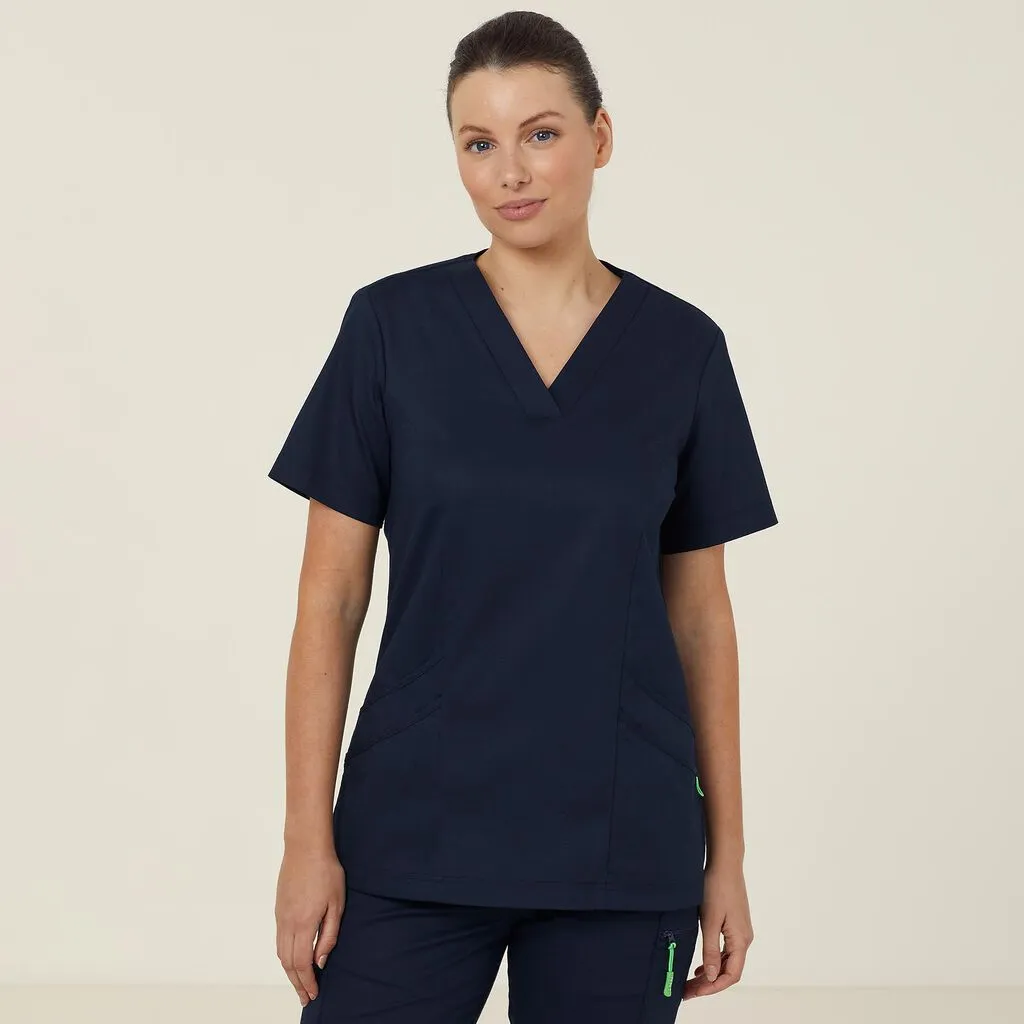 NNT Uniforms Next-gen Antibacterial Active Florence Scrub Top (CATULM)