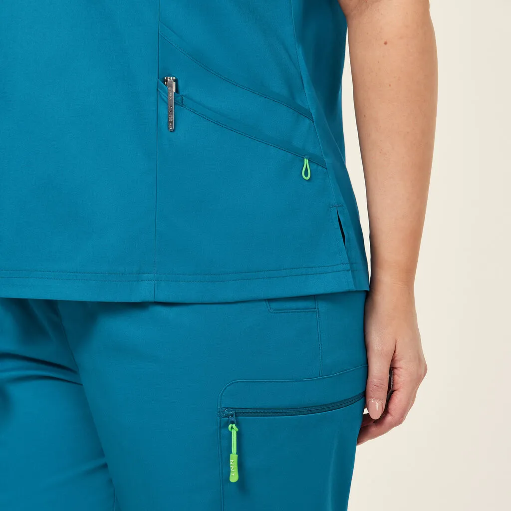 NNT Uniforms Next-gen Antibacterial Active Florence Scrub Top (CATULM)