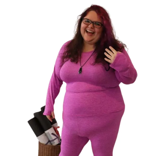 Ottomatic Threads Plus Size Base Layer Bottom - Fuchsia