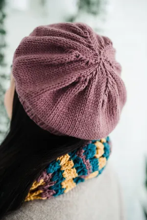 Palisades Park Beret (Knit)