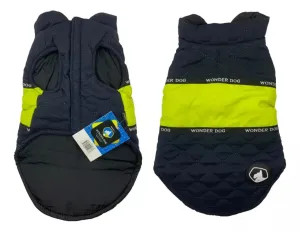 Parka Diamond Para Mascotas Azul Y Verde Talla Xs