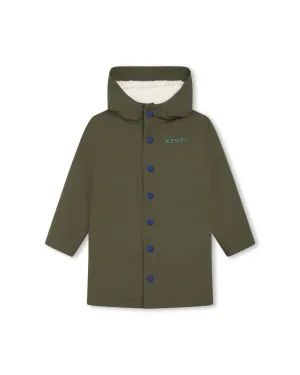 Parka Vert Army - Enfant Garçon - Kenzo Kids