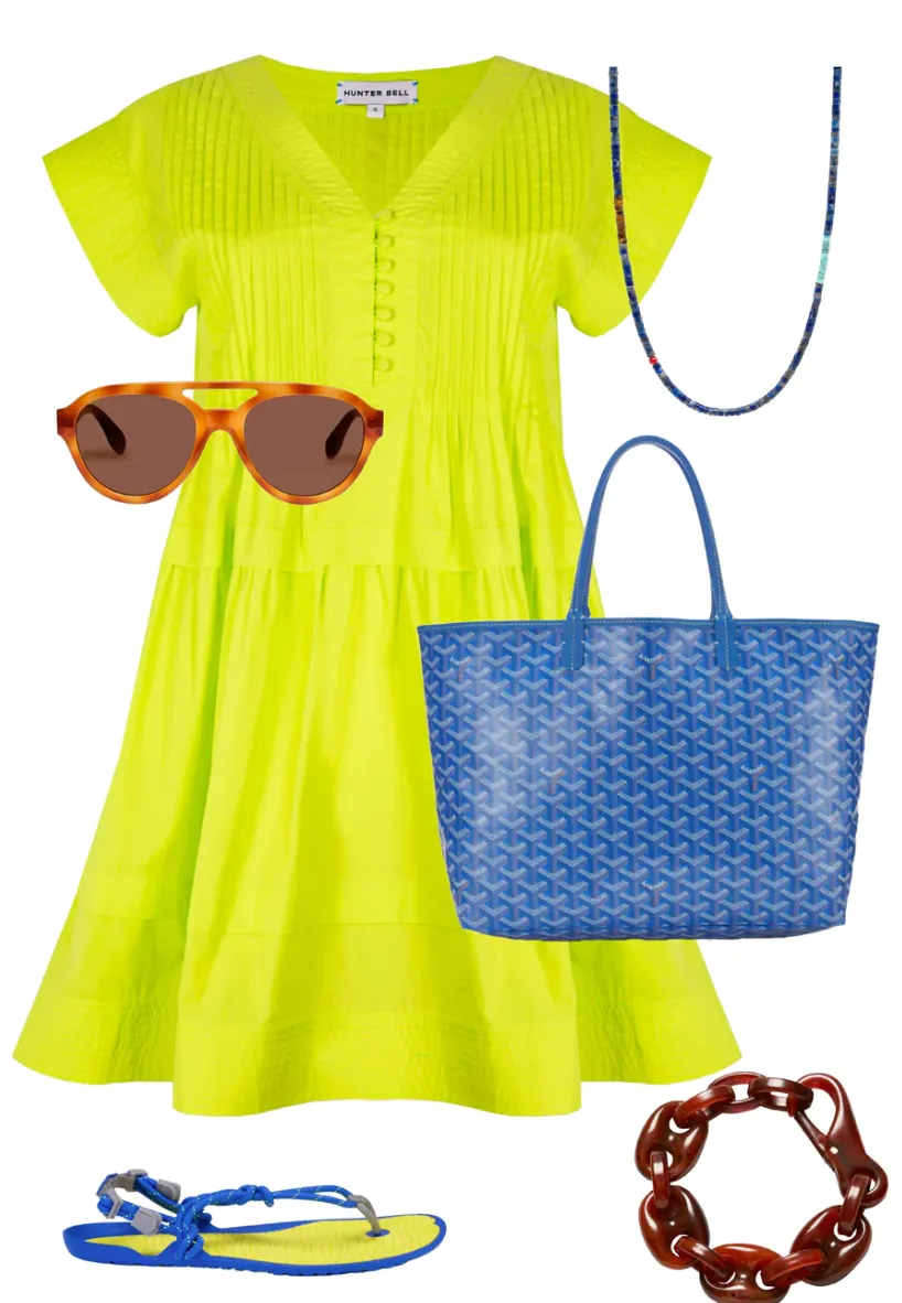 Parker Dress ~ Lime