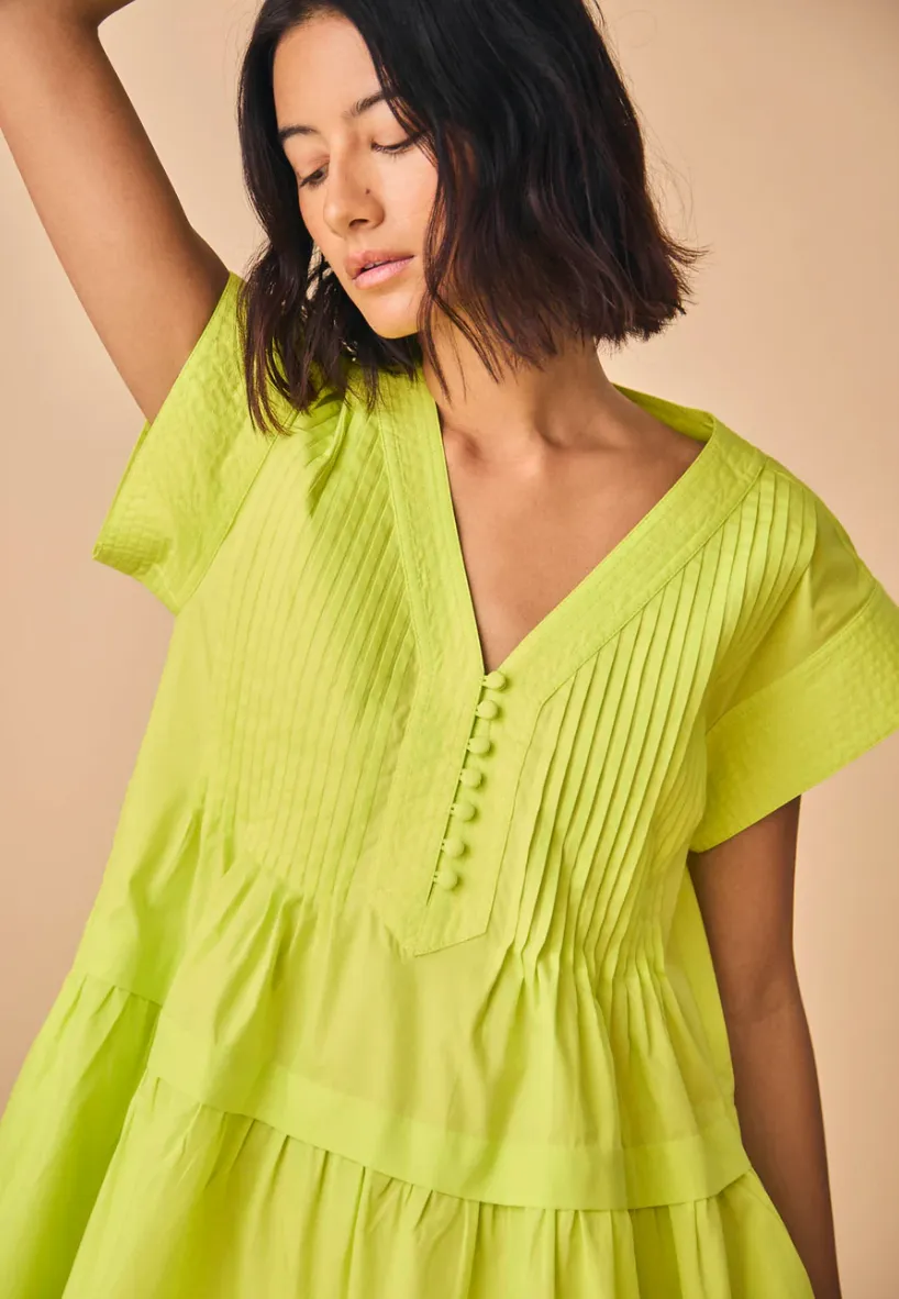 Parker Dress ~ Lime