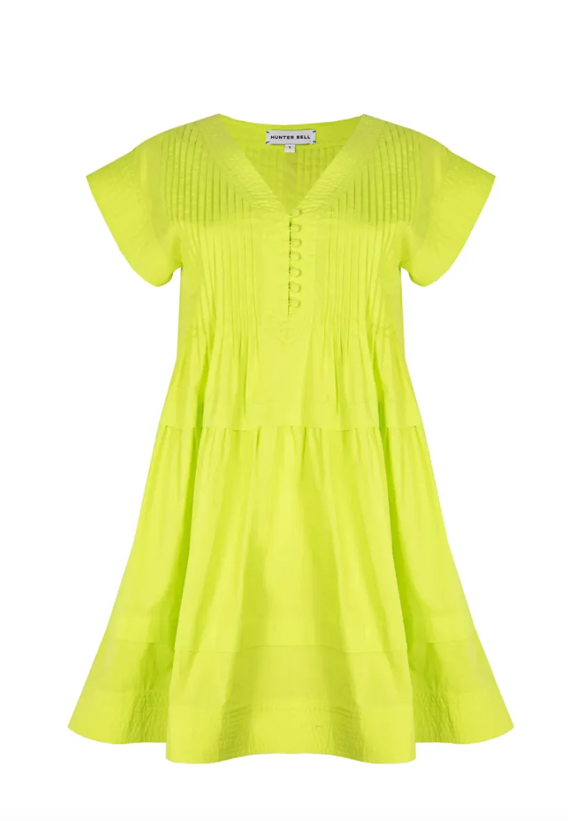 Parker Dress ~ Lime