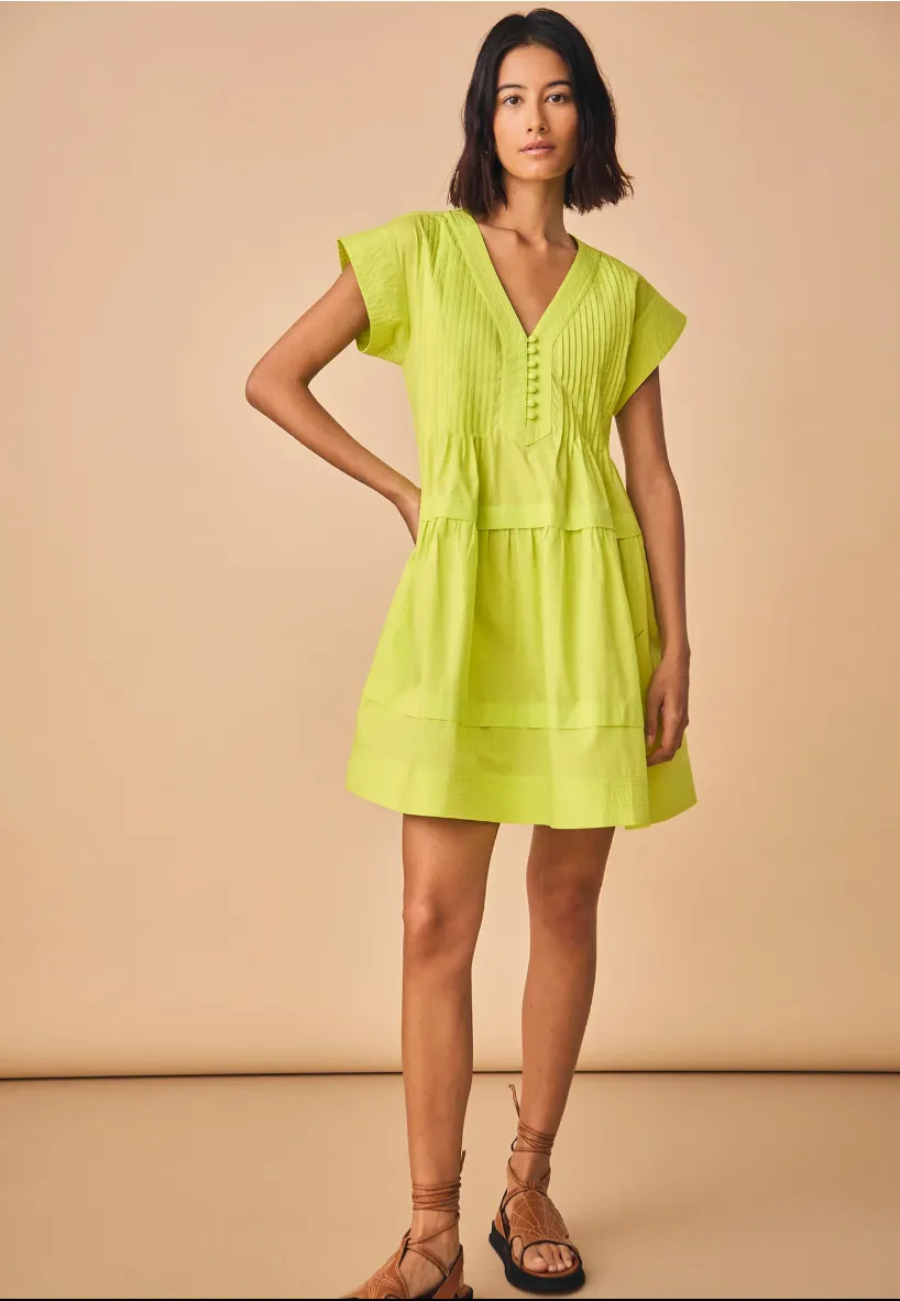 Parker Dress ~ Lime