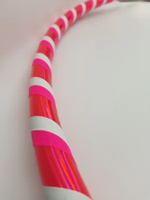 Pink Grapefruit Beginner Taped Hoop