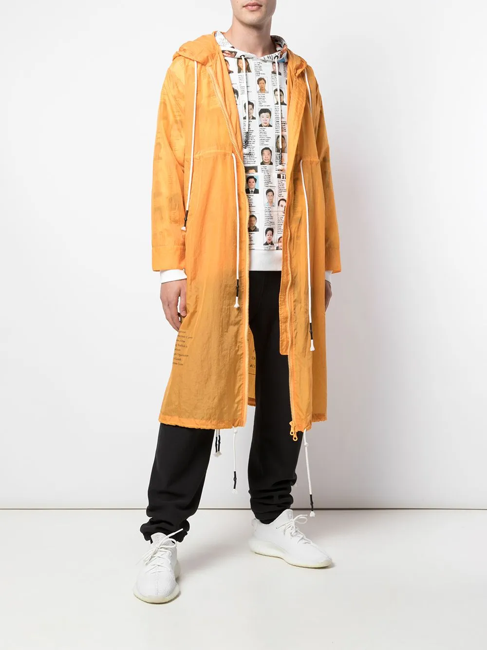 PROLONGED PARKA YELLOW ORANGE