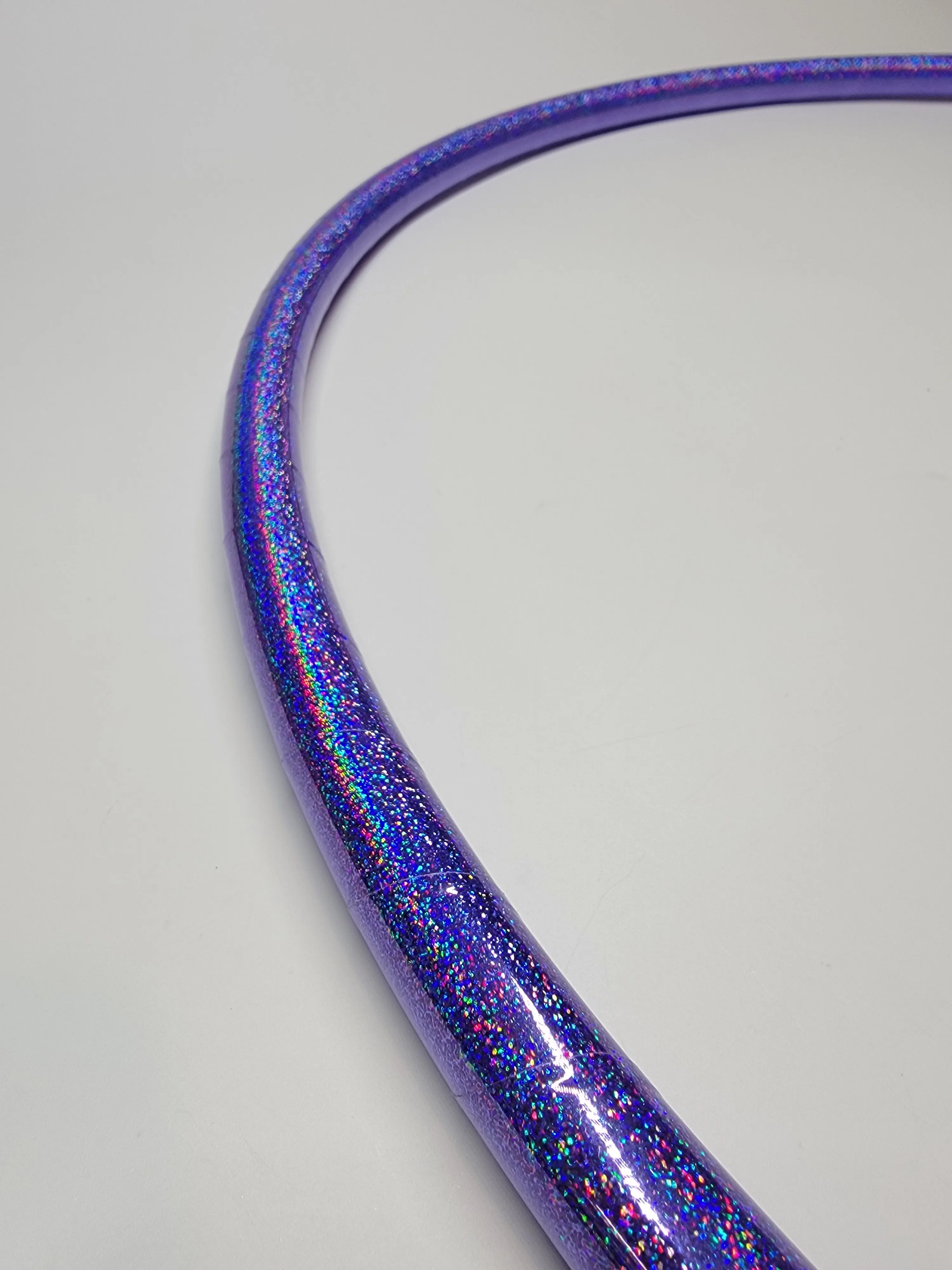 Purple Galaxy Glitter Taped Hula Hoop