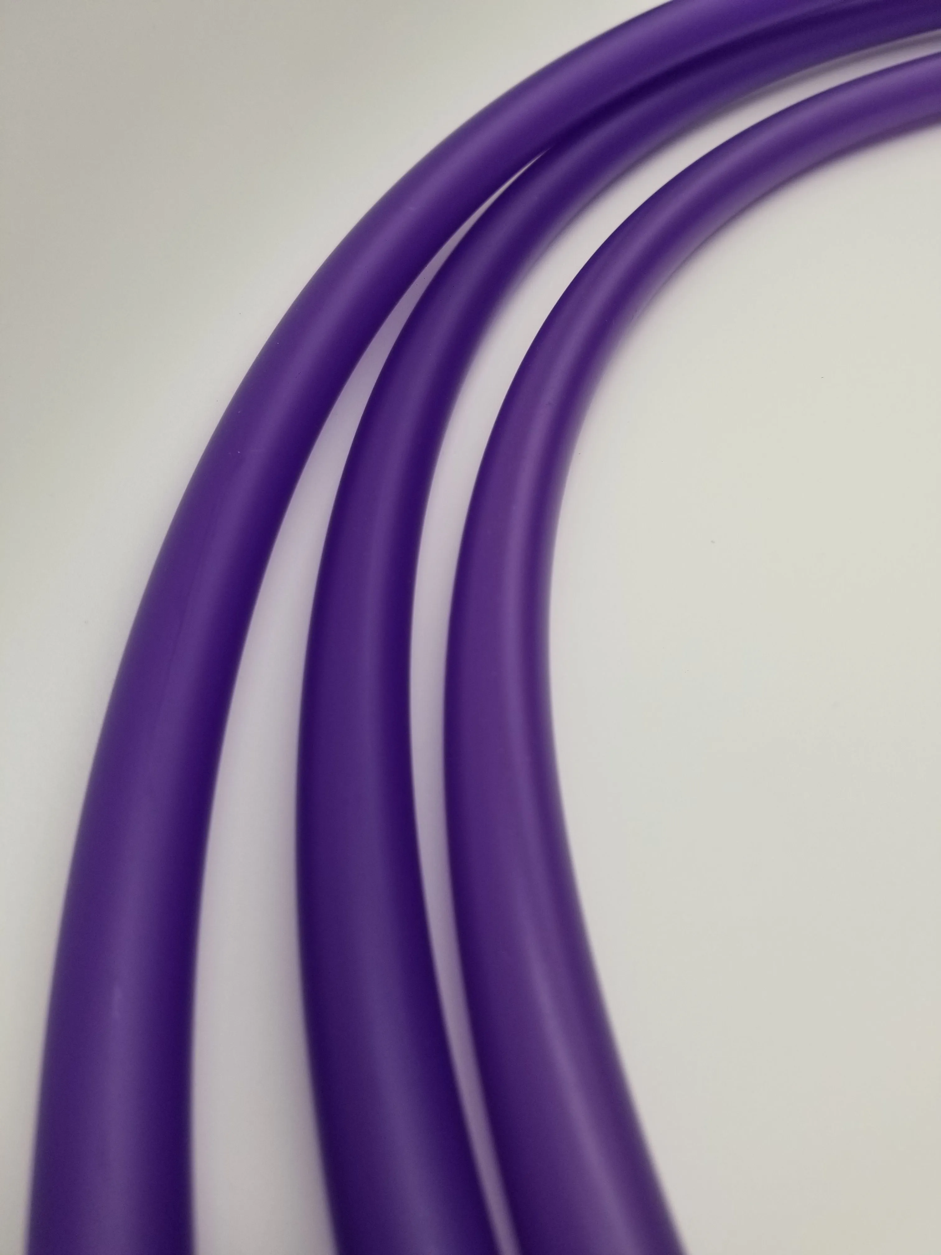 Purple Moon- UV Purple Polypro Bare Hoop 3/4