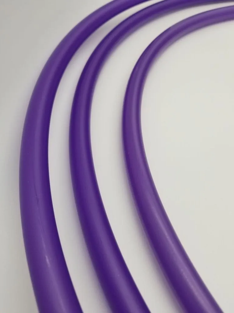 Purple Moon- UV Purple Polypro Bare Hoop 3/4