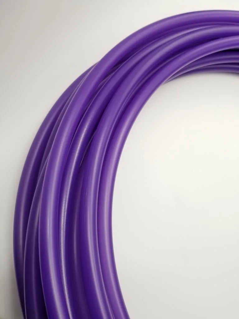 Purple Moon- UV Purple Polypro Bare Hoop 3/4