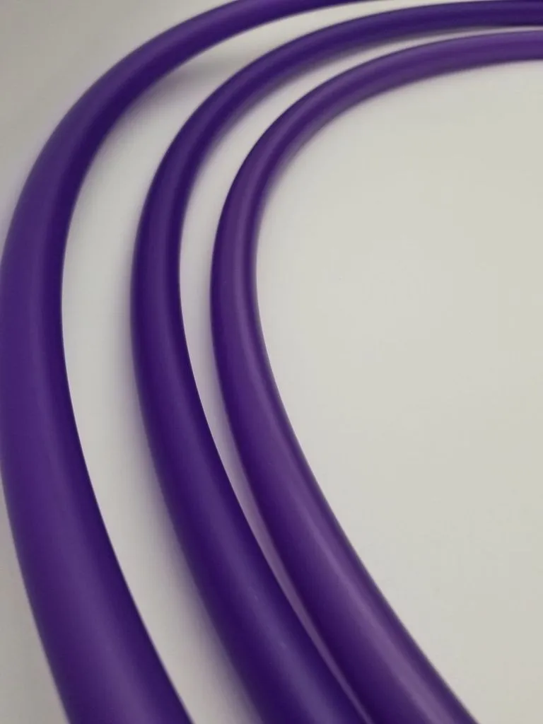 Purple Moon- UV Purple Polypro Bare Hoop 3/4