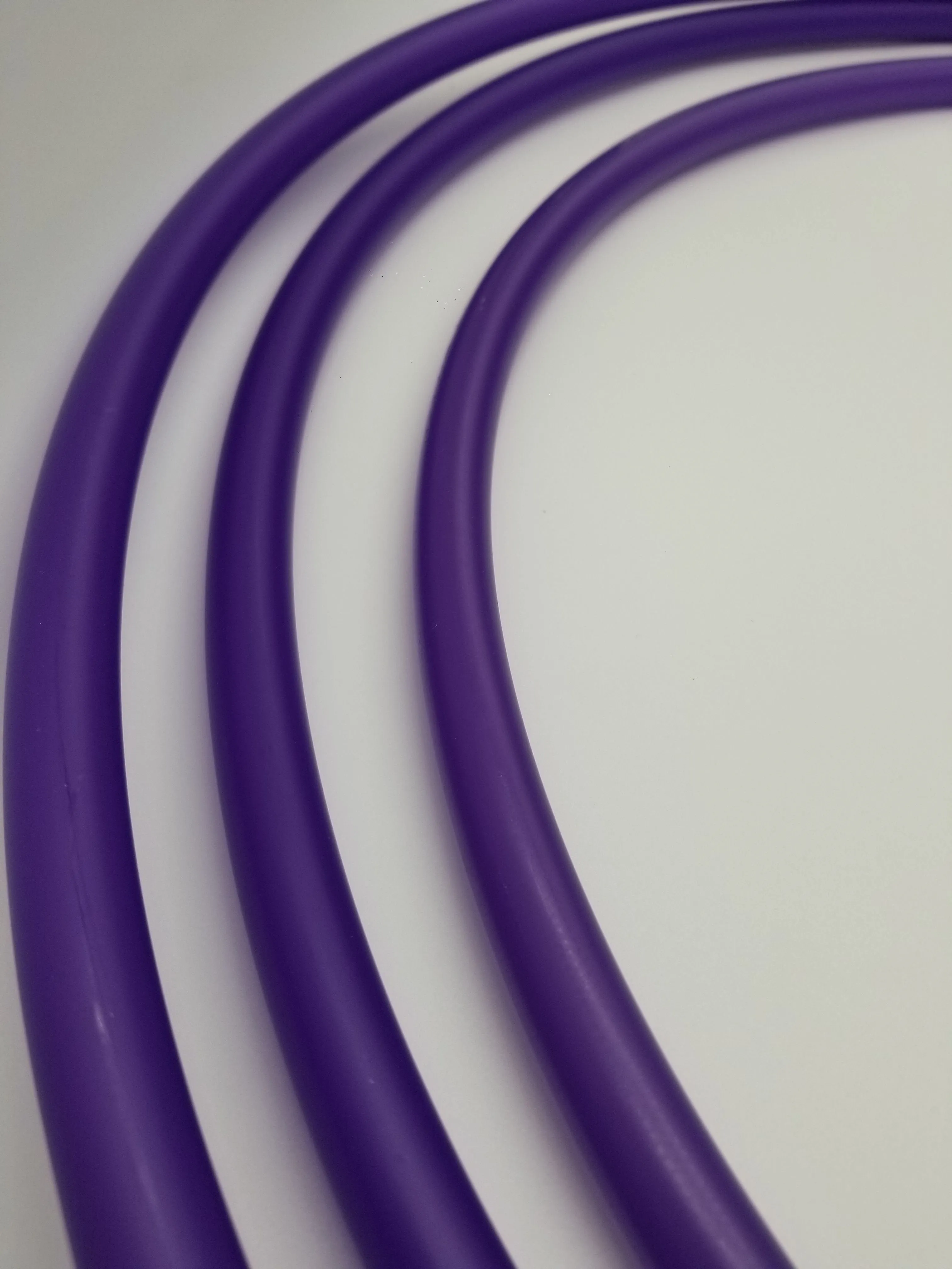 Purple Moon- UV Purple Polypro Bare Hoop 3/4