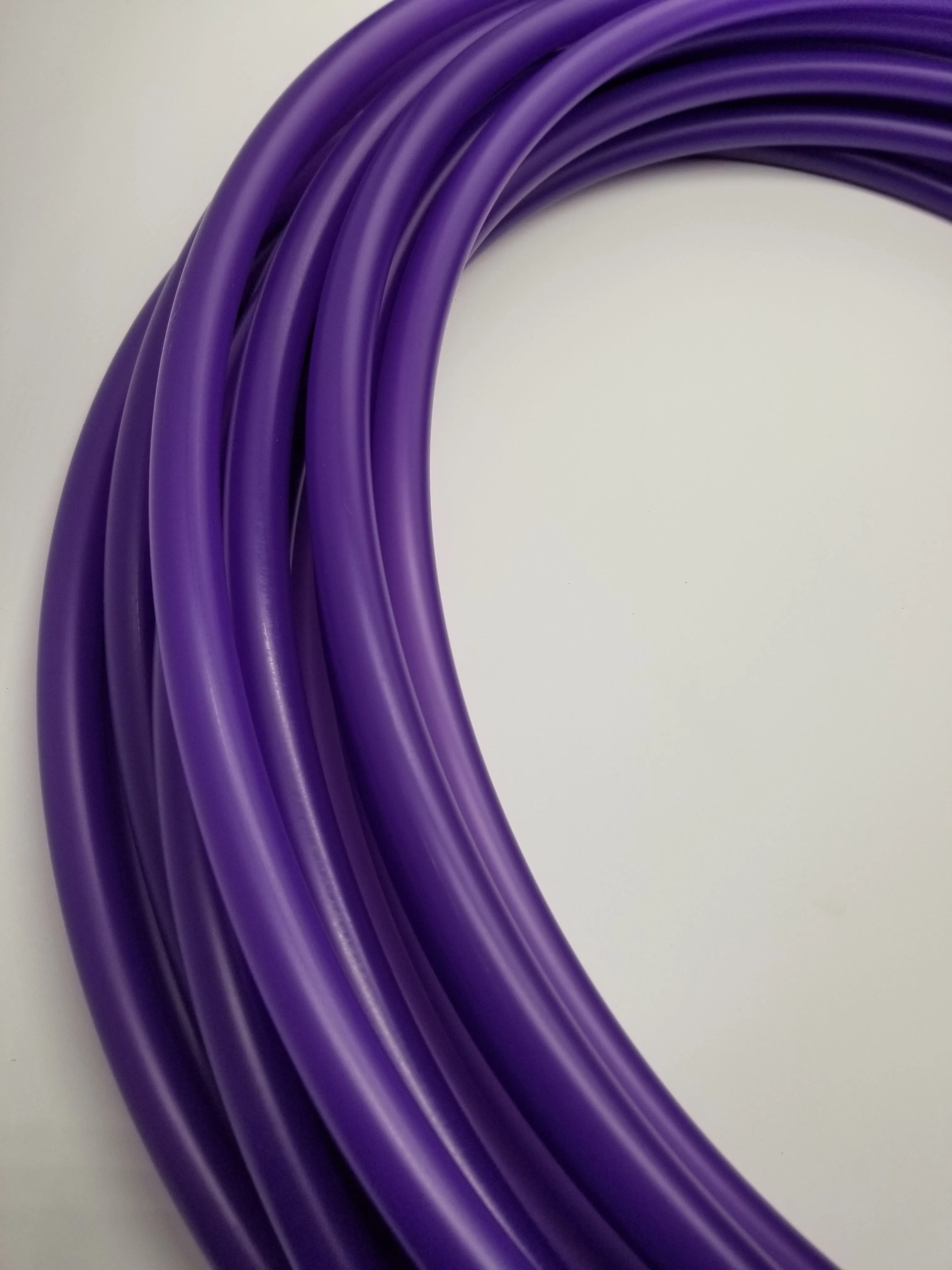 Purple Moon- UV Purple Polypro Bare Hoop 3/4