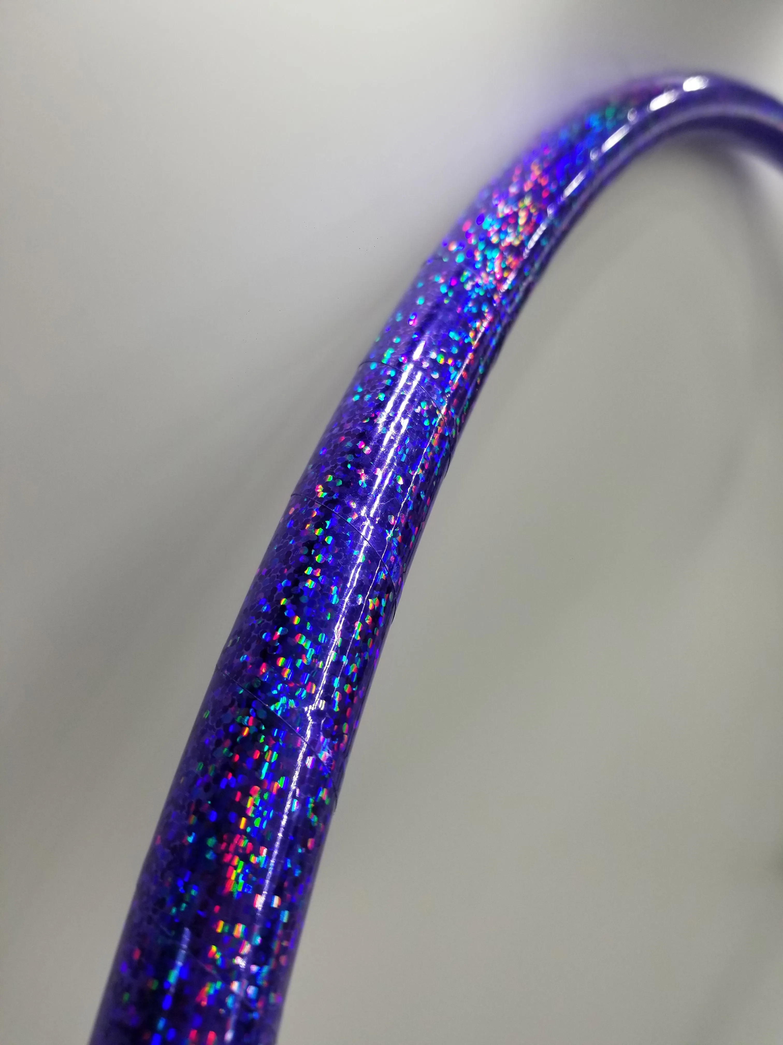 Purple Rain Holographic Hoop