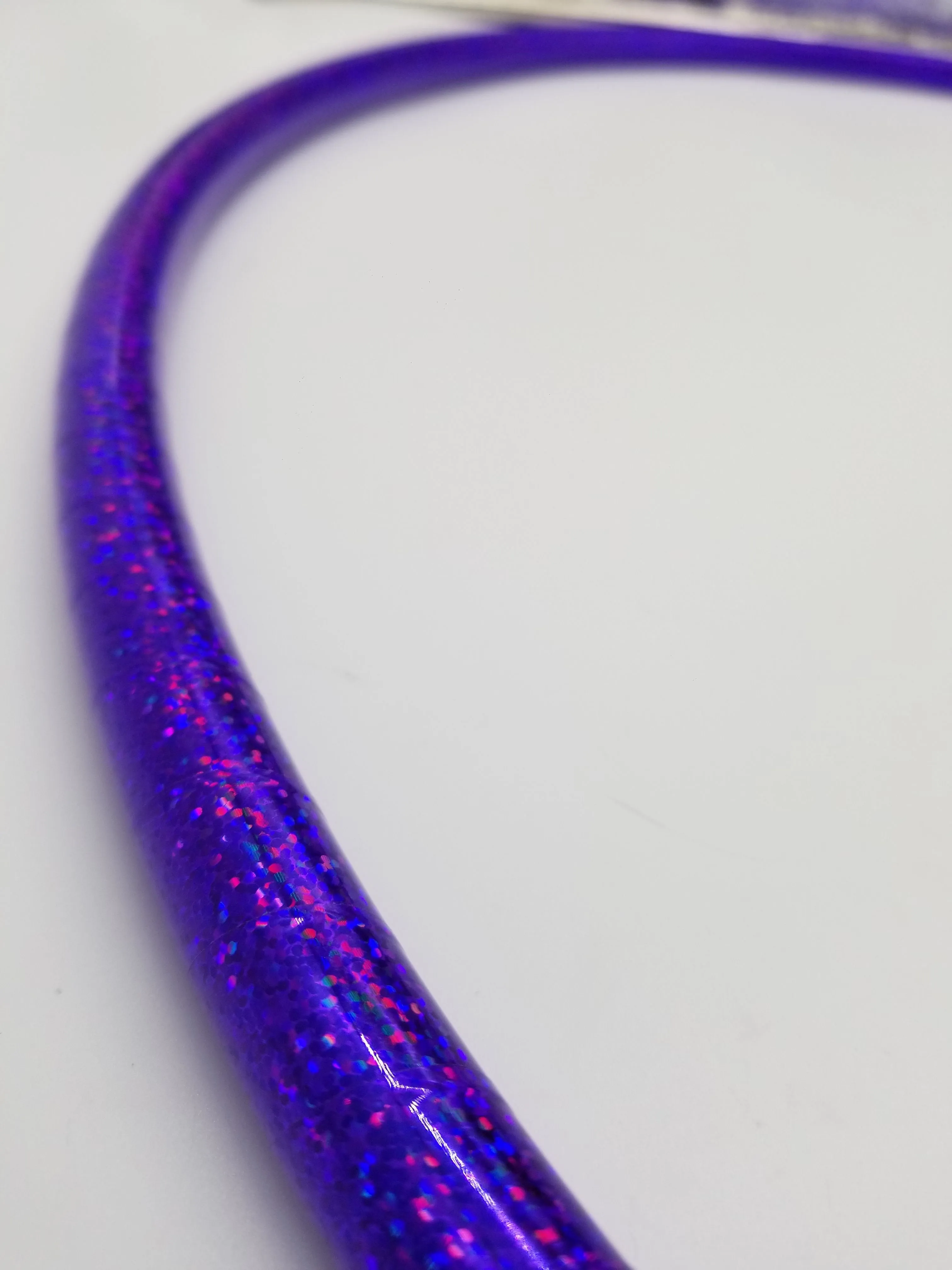 Purple Rain Holographic Hoop