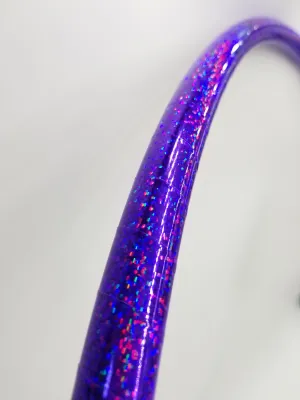 Purple Rain Holographic Hoop