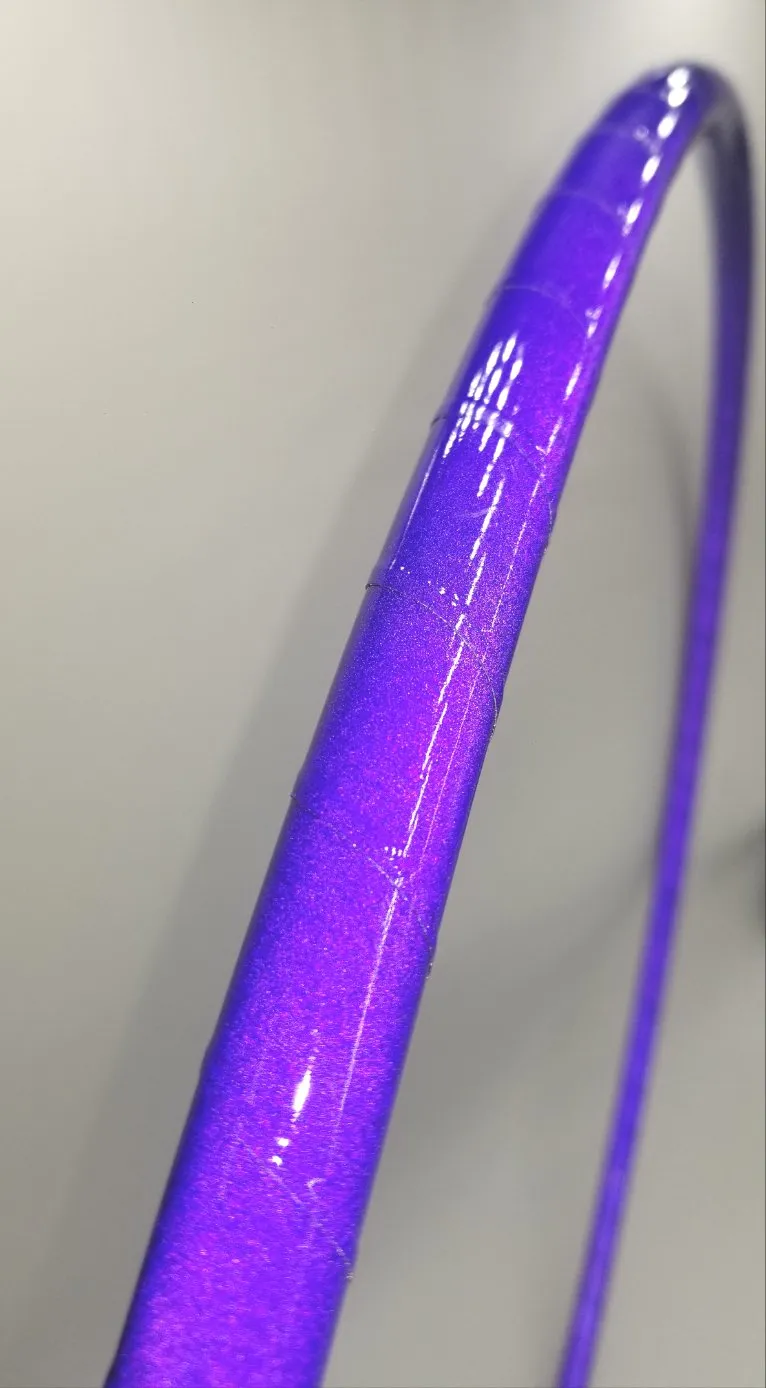 Purple Reflective Taped Hoop