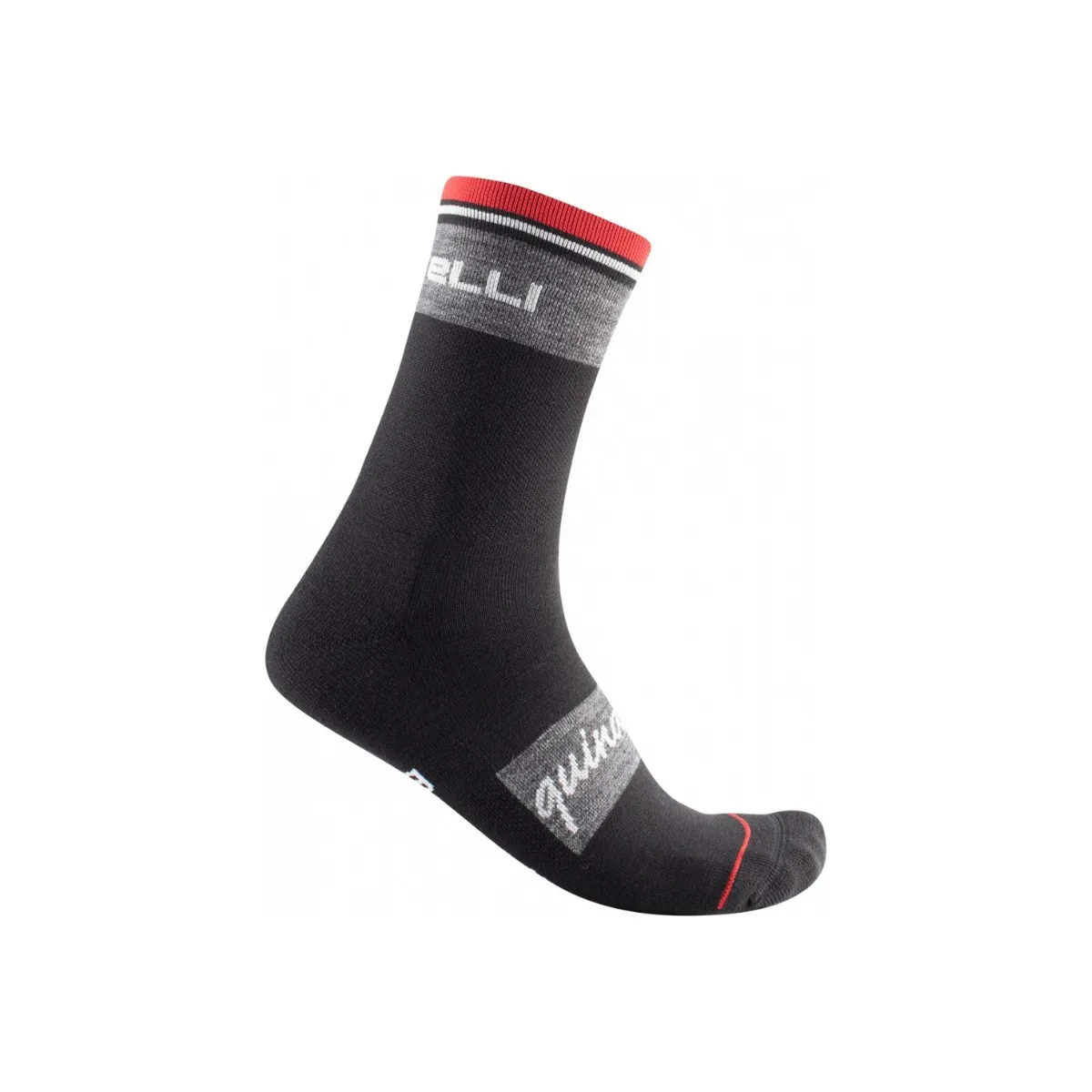 Quindici Soft Merino Black Socks