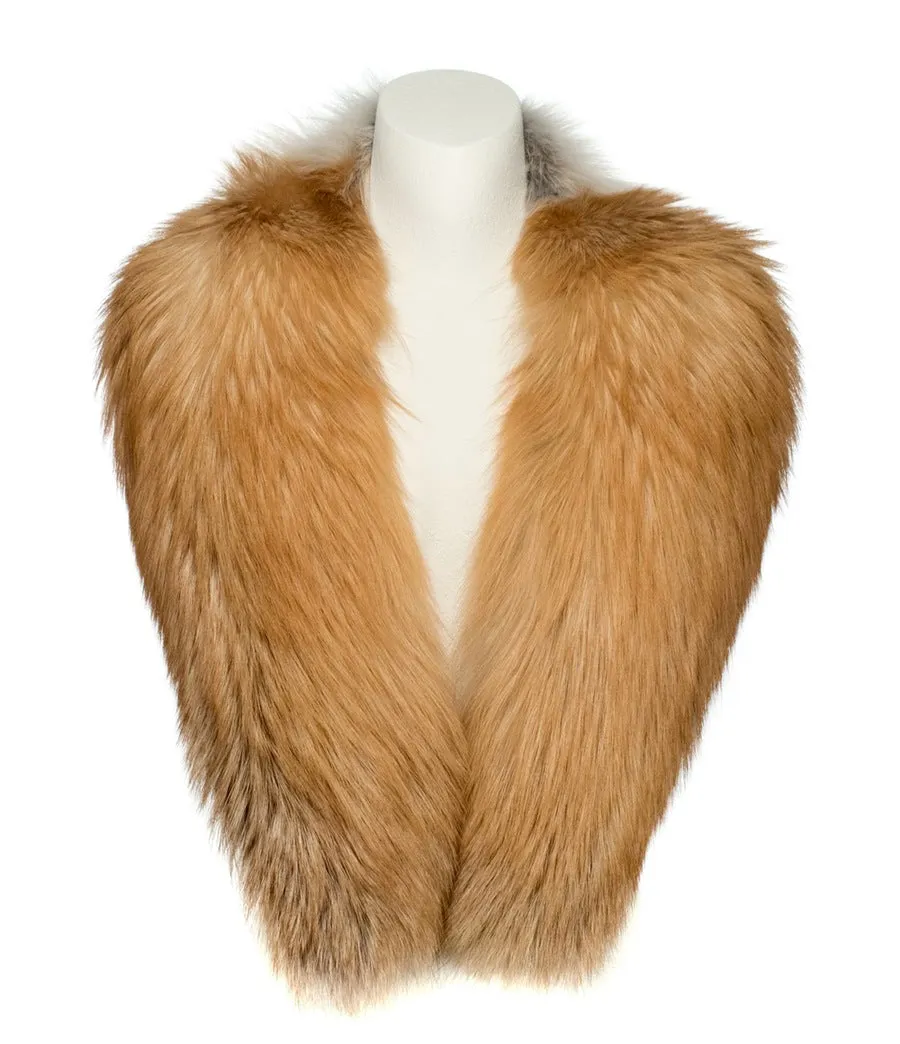 Red Fox Fur Collar