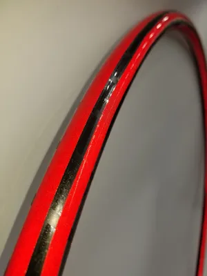 Red Secret Circus Reflective Taped Hoop