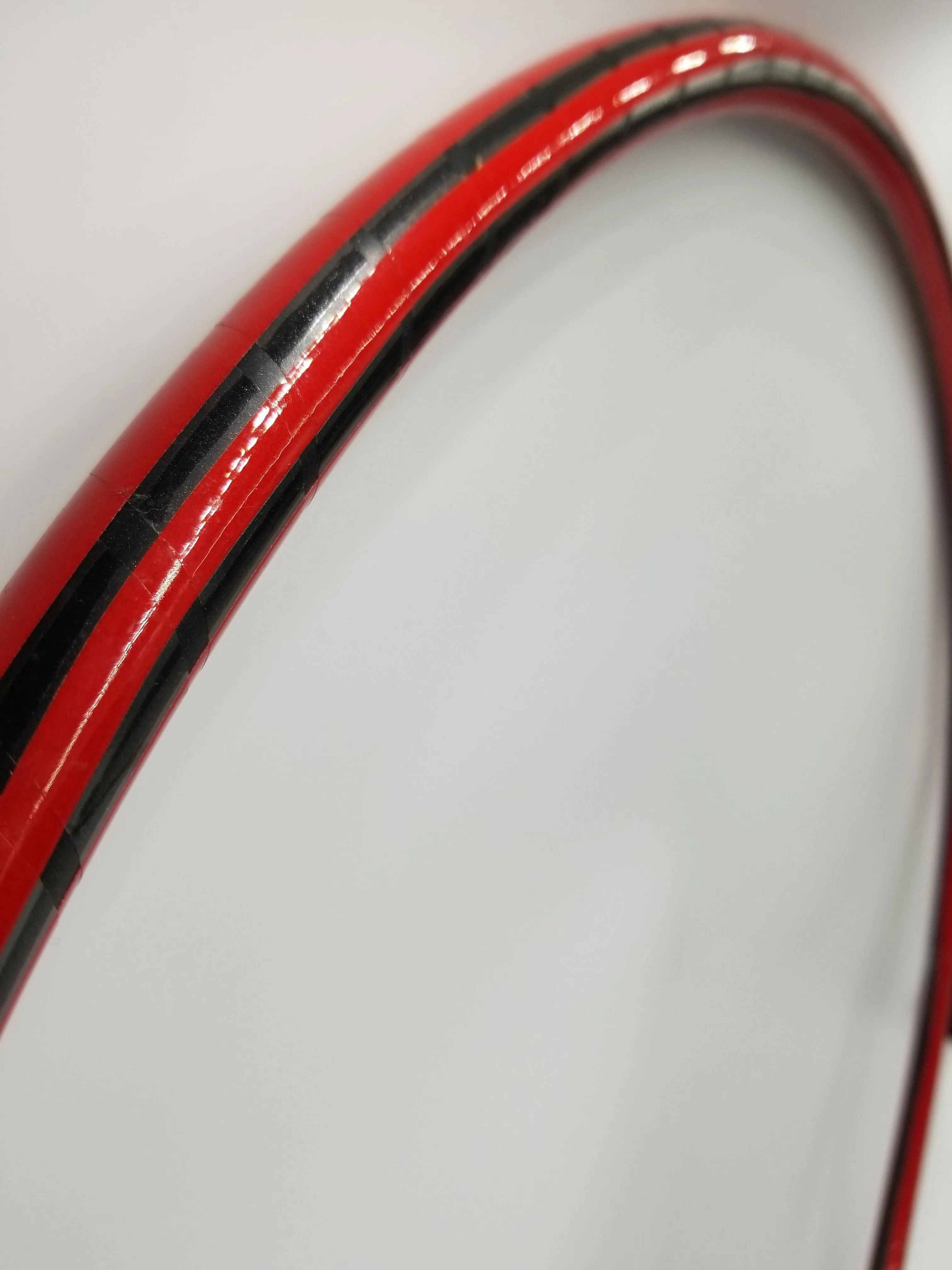 Red Secret Circus Reflective Taped Hoop