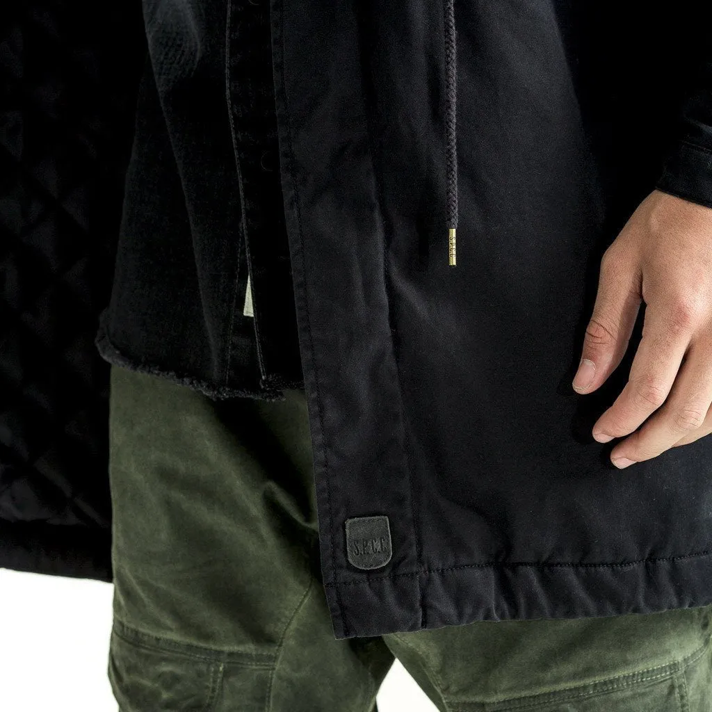 Regime Parka Jacket - Black