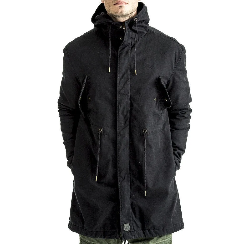 Regime Parka Jacket - Black