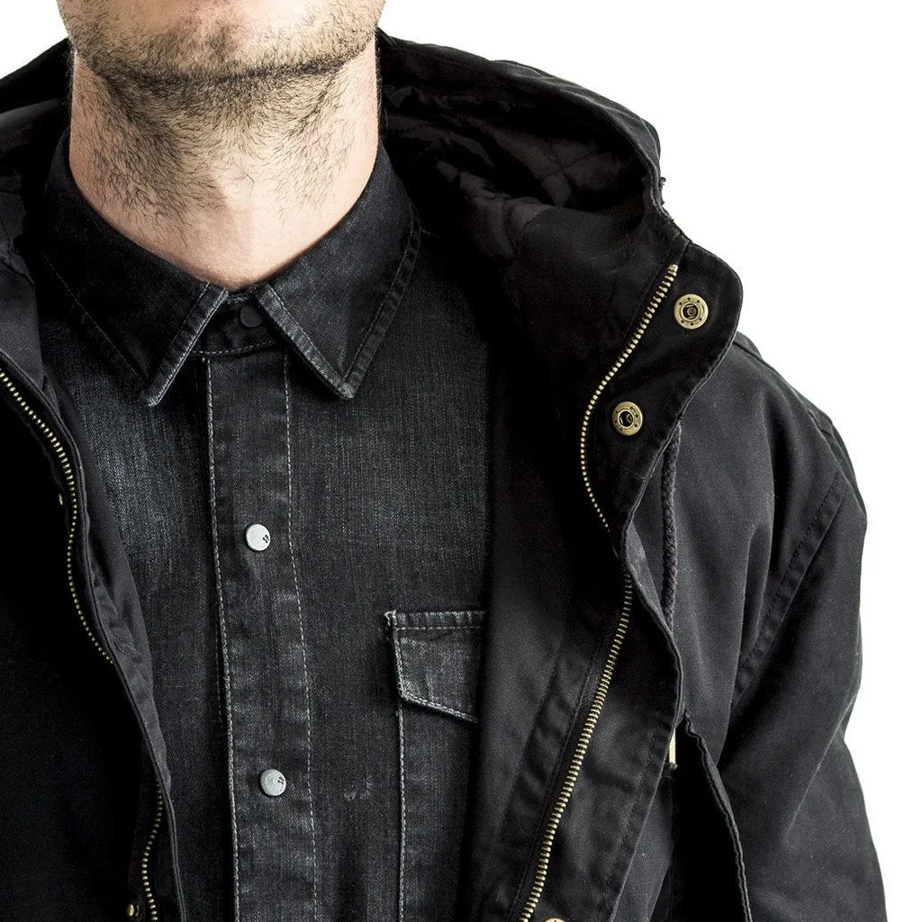 Regime Parka Jacket - Black