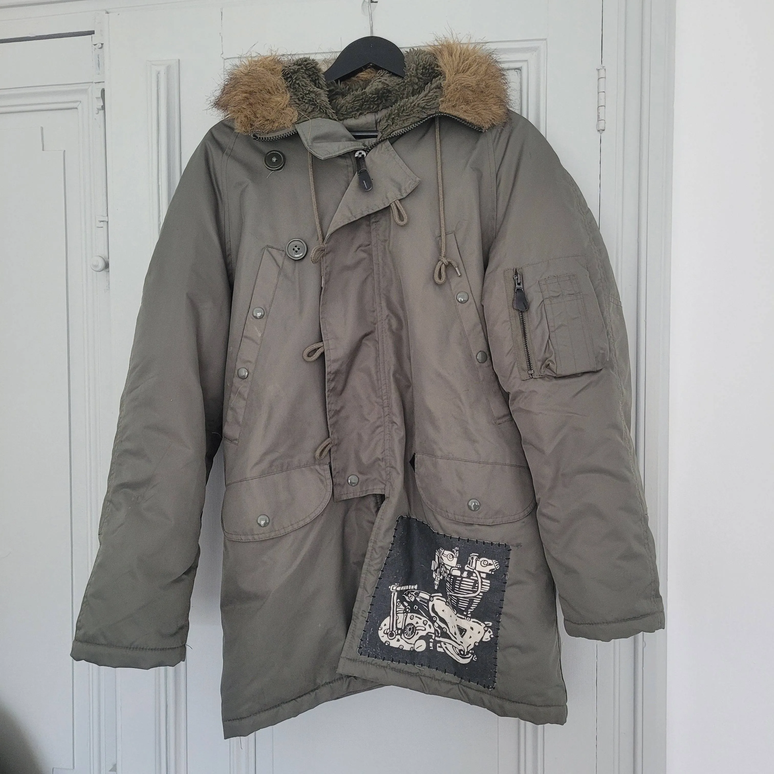 Reproduction N3B Artic parka / reproduction parka N3B