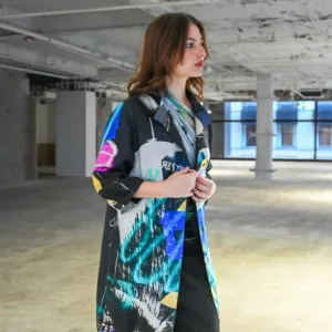 Reversible Silk Jacket Pam