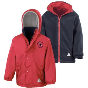 Rickleton Primary School Red Waterproof Coat