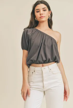 Sadie & Sage Cumbia One Shoulder Top