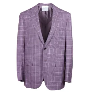 Sartorio Lavender Check Wool Sport Coat