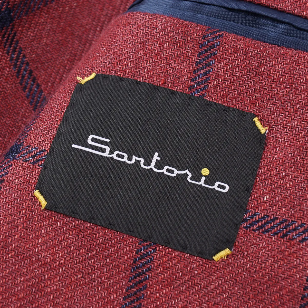 Sartorio Woven Wool and Hemp Sport Coat