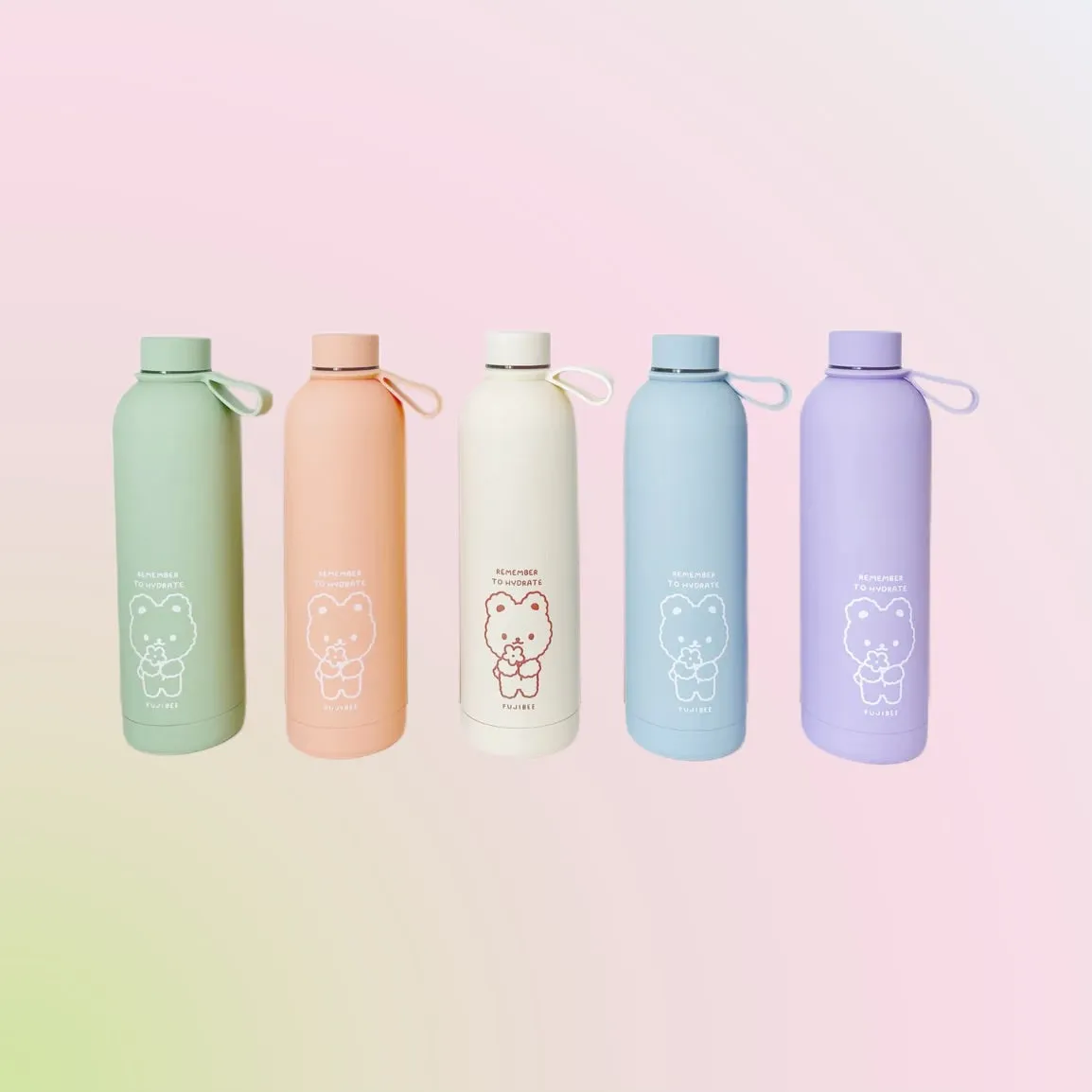 Scuffed or Dented - Cute Insulated Steel Water Bottle