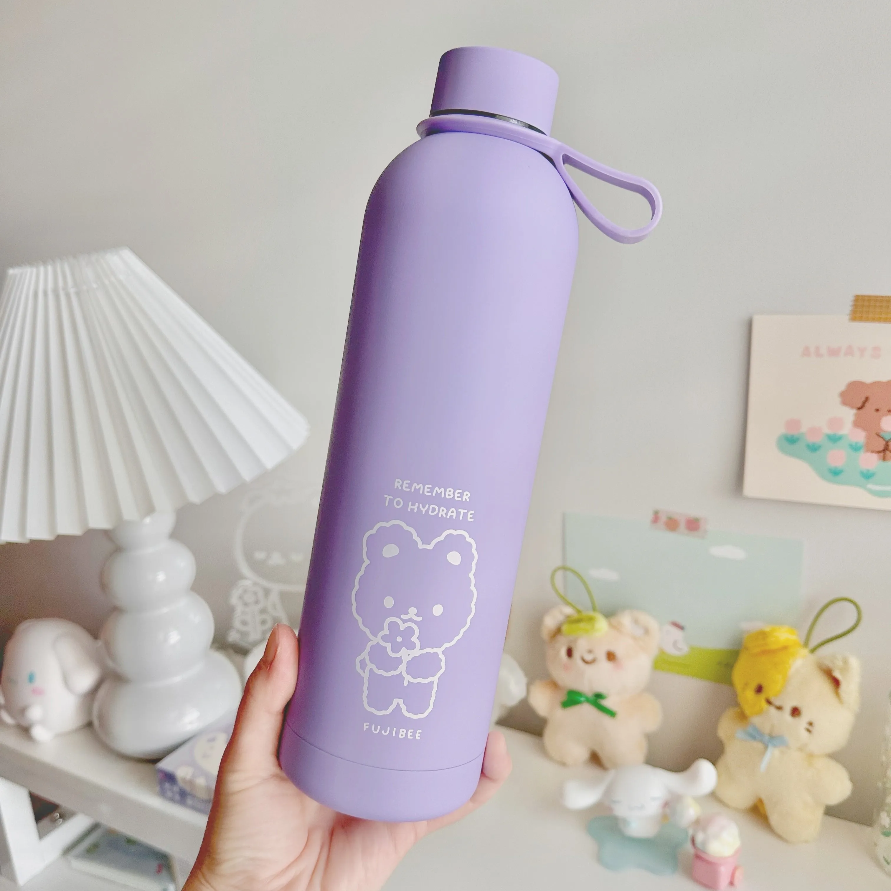 Scuffed or Dented - Cute Insulated Steel Water Bottle