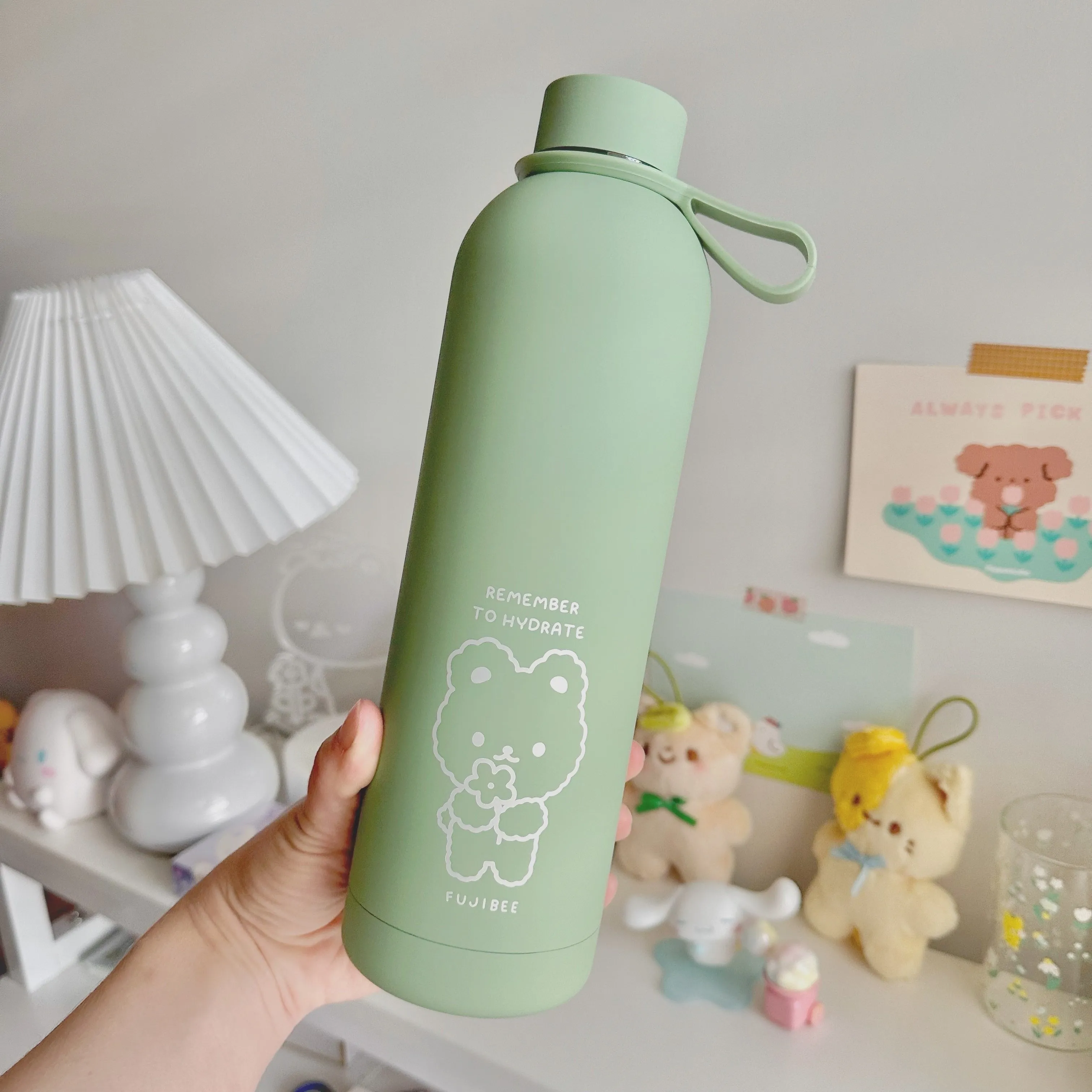 Scuffed or Dented - Cute Insulated Steel Water Bottle