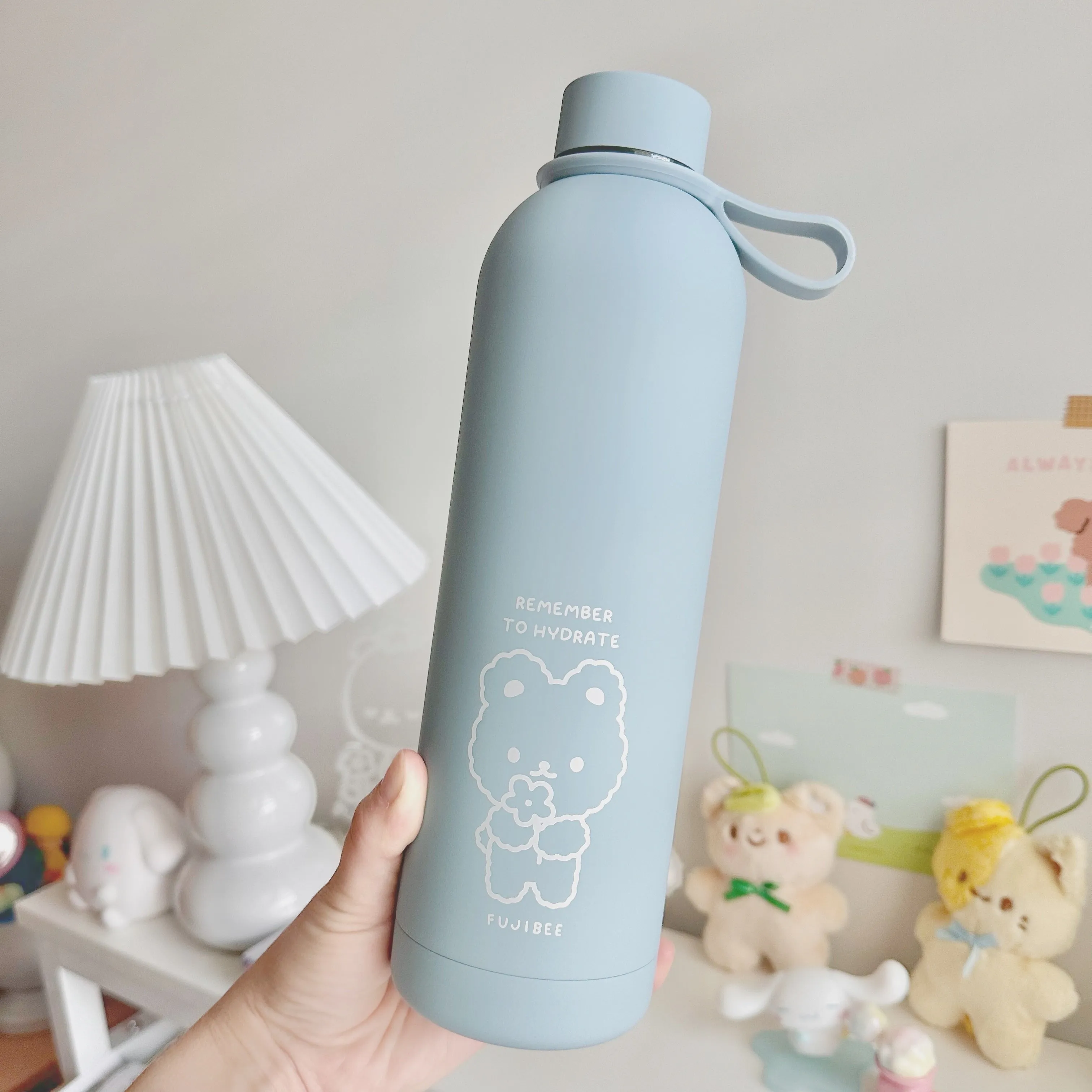 Scuffed or Dented - Cute Insulated Steel Water Bottle