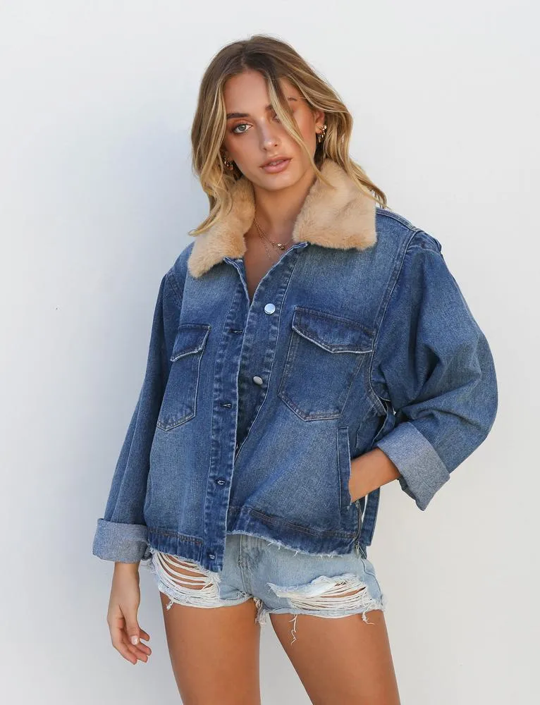 Sidney Denim Jacket - Blue