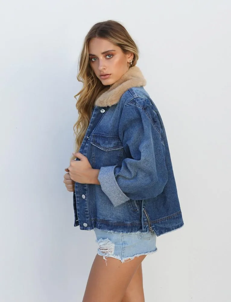 Sidney Denim Jacket - Blue