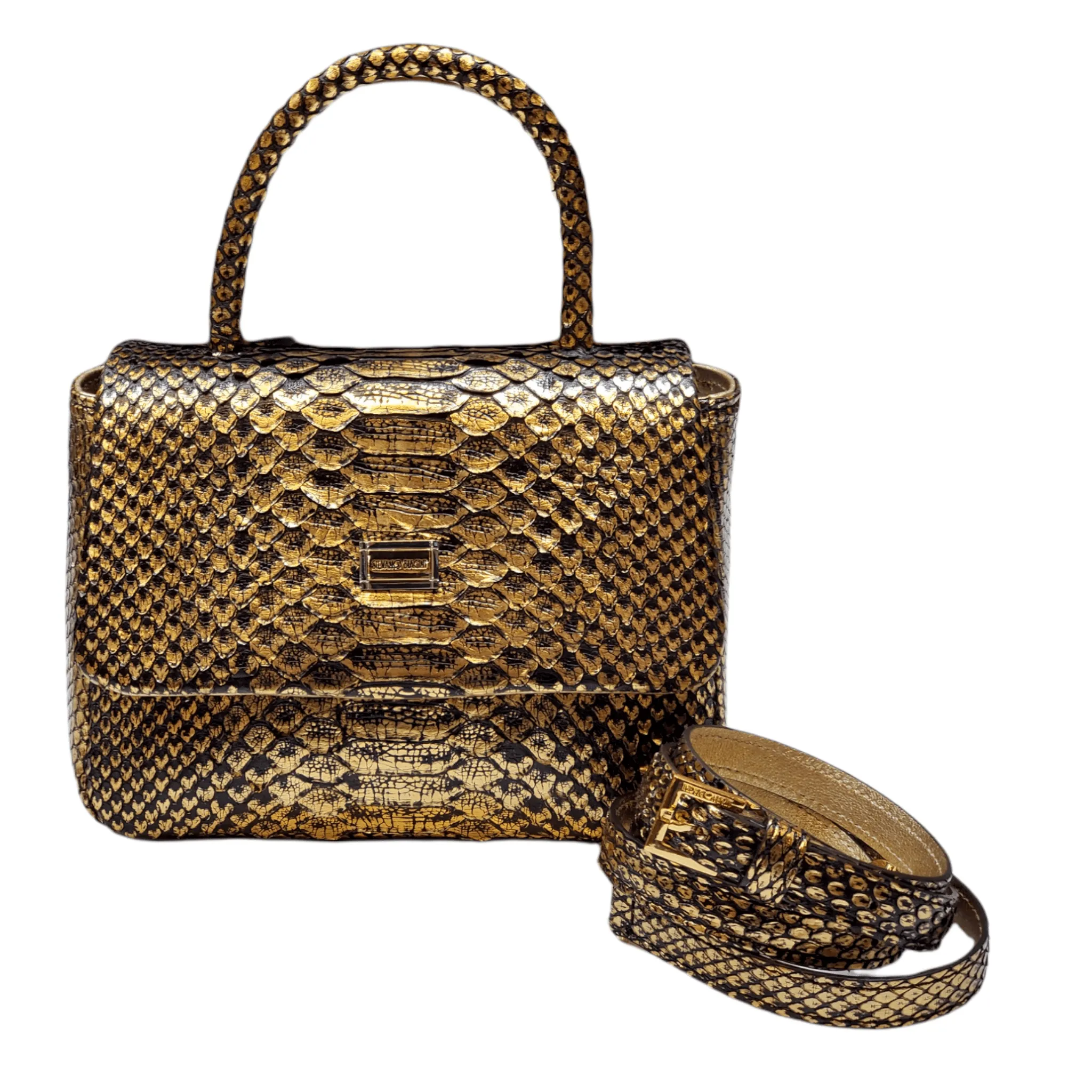 Small Bag Calypso top handle Python